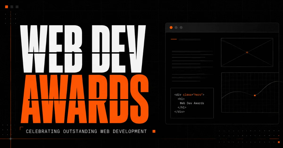 Web Dev Awards brand artwork